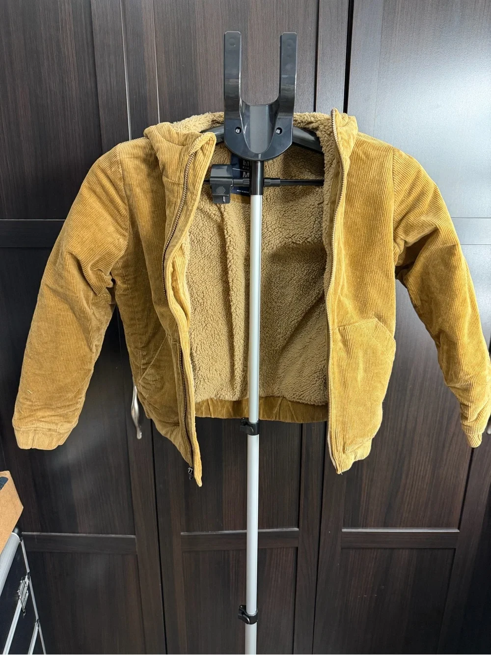GAP Kids Tan Sherpa-Lined Jacket